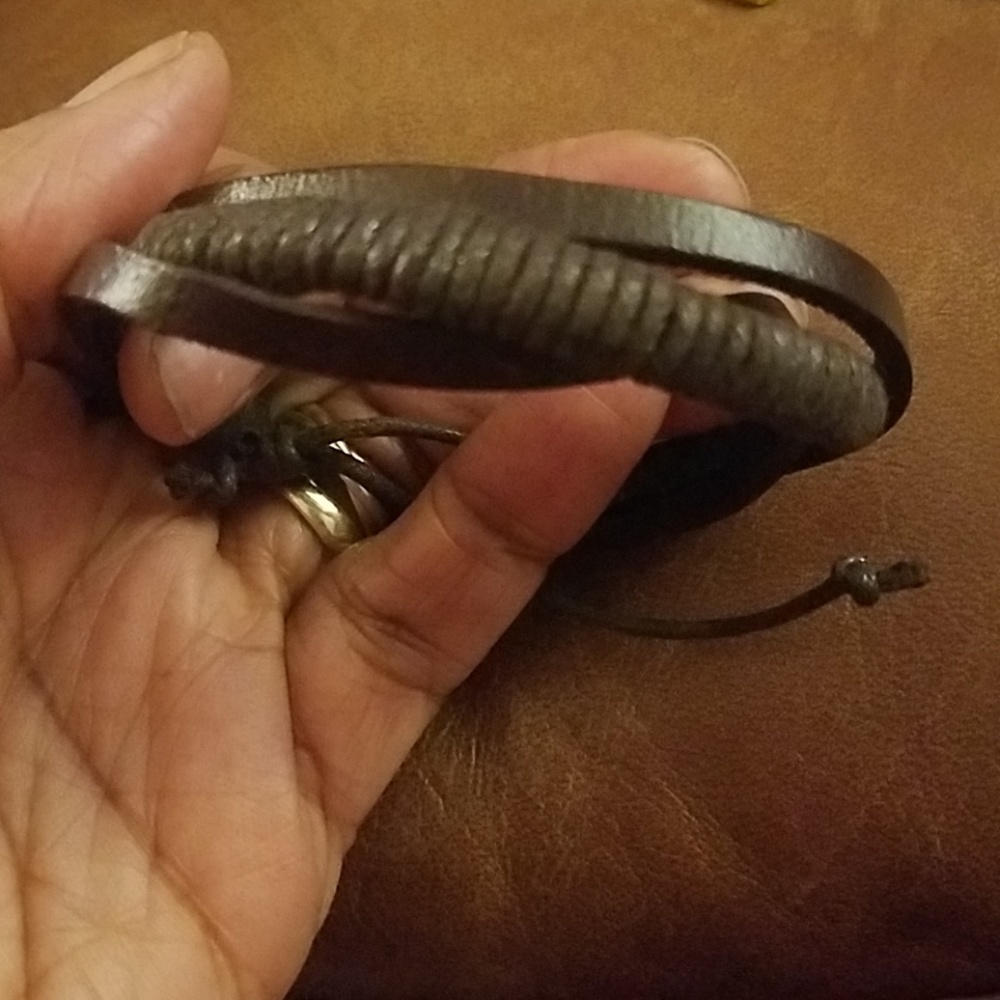 Sudanese Leather Bracelet